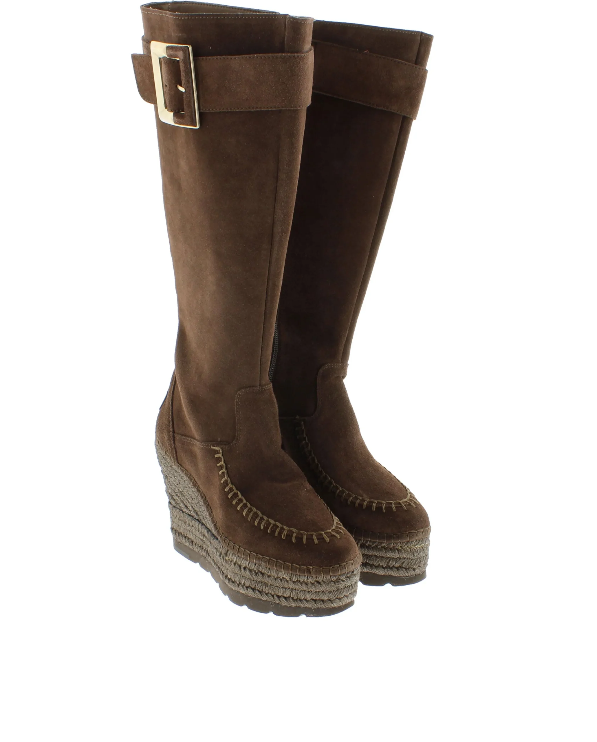 Bota alta en serraje testa Tilo 7