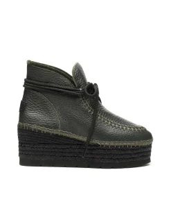 Bota baja en bost kaki Creta