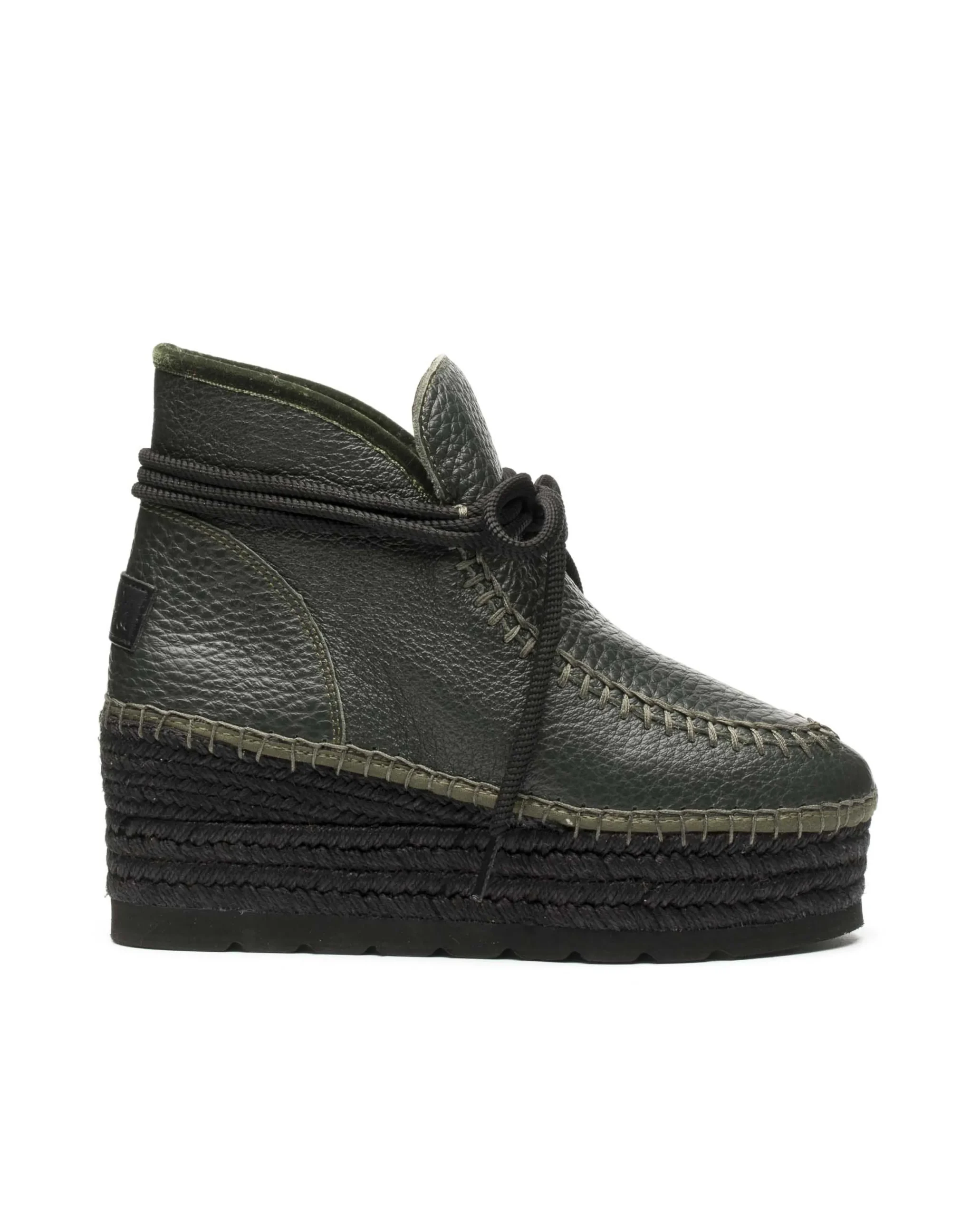 Bota baja en bost kaki Creta