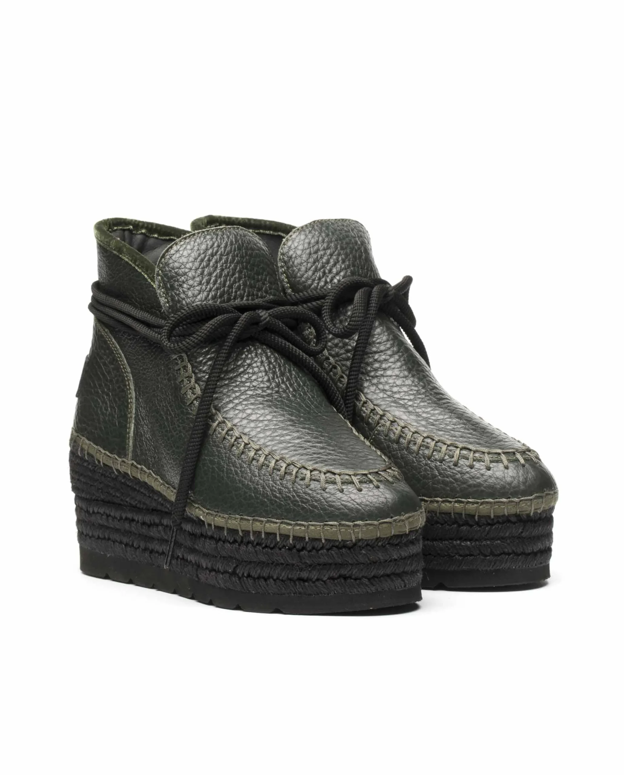 Bota baja en bost kaki Creta