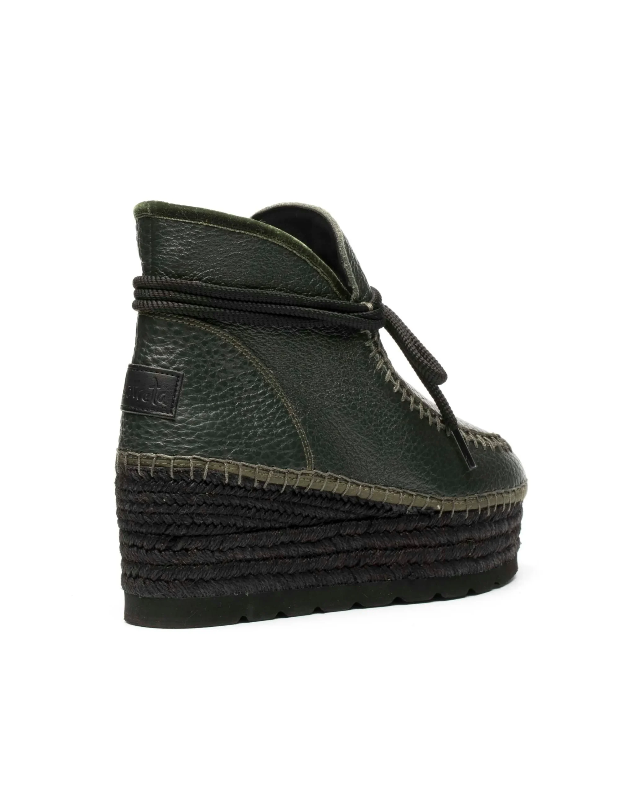 Bota baja en bost kaki Creta