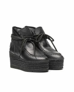 Bota baja en bost negro Creta