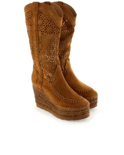 Bota calada en serraje cuero Tilo 5