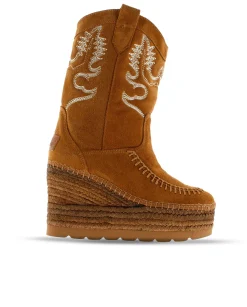 Bota Cowboy en serraje cuero Tilo 5