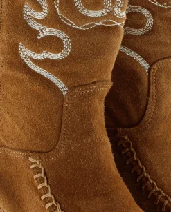 Bota Cowboy en serraje cuero Tilo 5