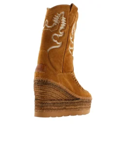 Bota Cowboy en serraje cuero Tilo 5