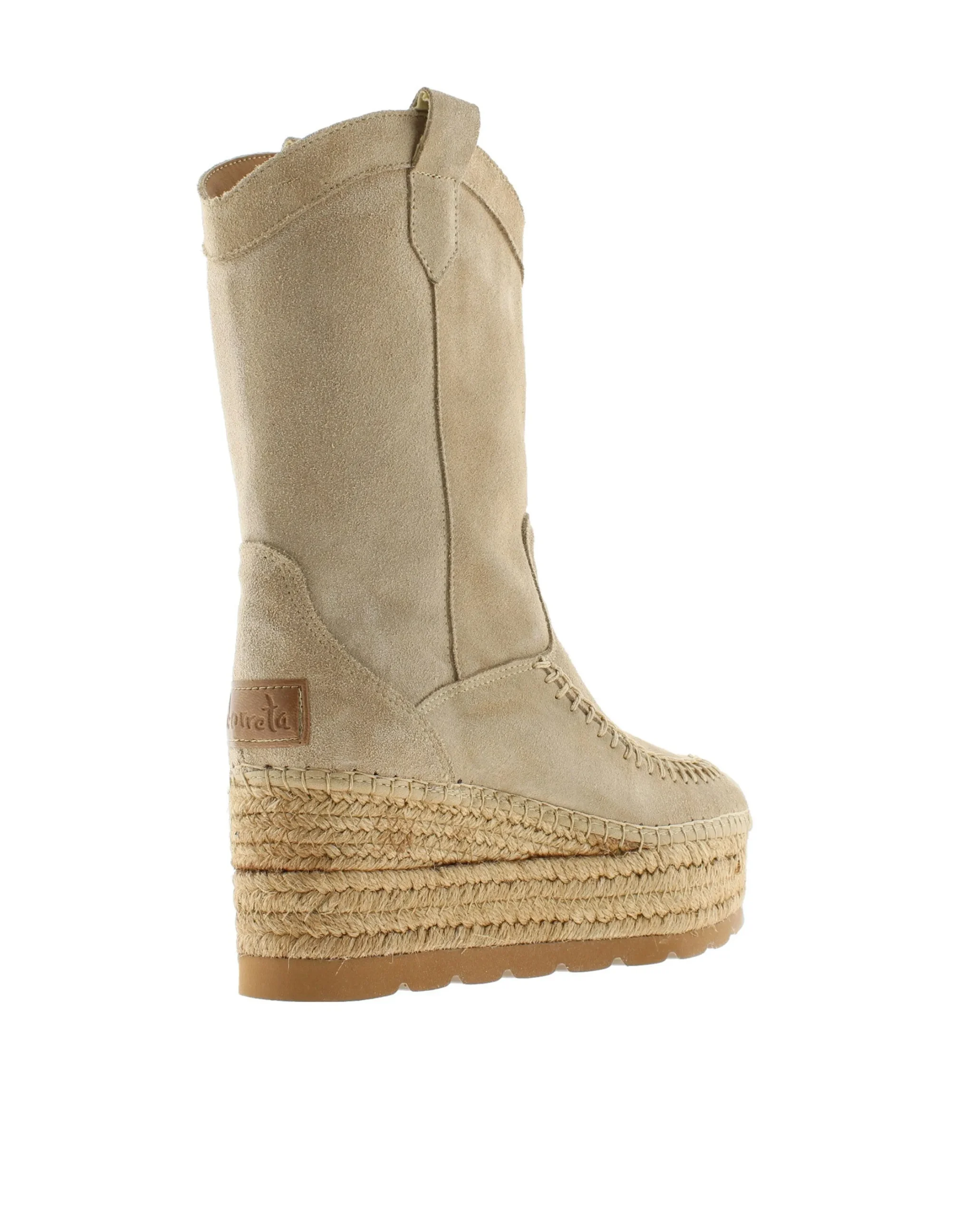 Bota Cowboy serraje arena Creta