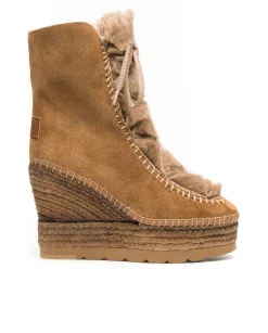 Bota de pelo en serraje cuero Tilo 7