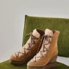 Botin borreguito en serraje camel Tilo 7
