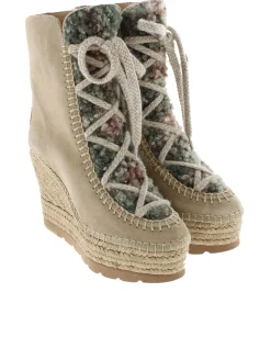 Botin borreguito en serraje arena Tilo 7