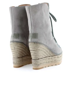 Botin borreguito en serraje gris Tilo 7