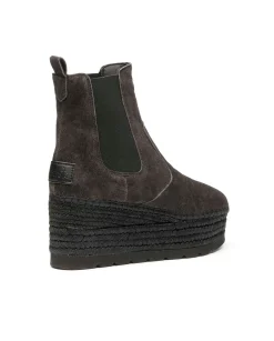 Botin Chelsea en cavallo gris Creta