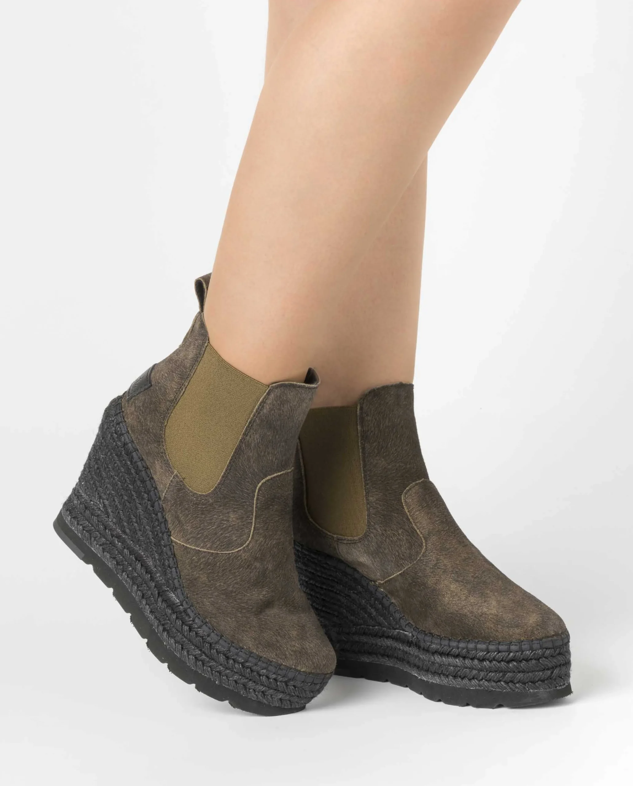 Botin Chelsea en cavallo kaki Tilo 7