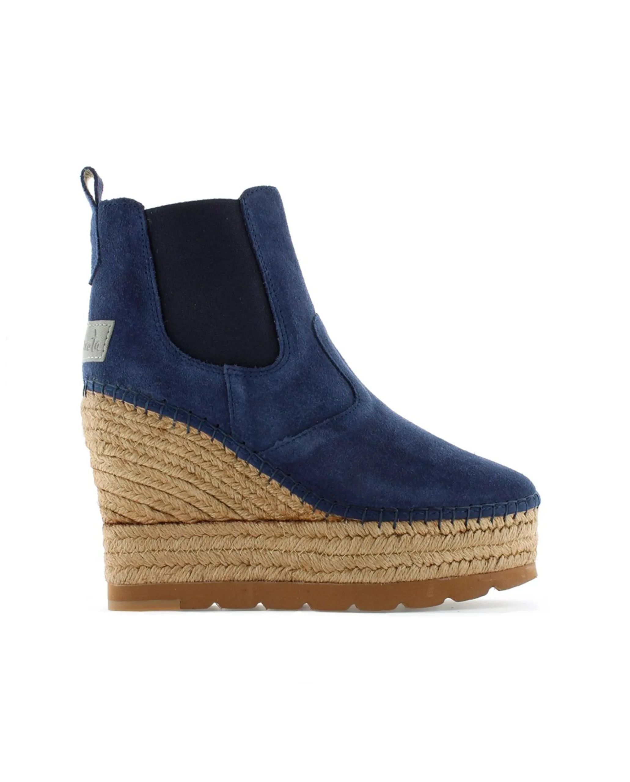 Botin Chelsea en serraje marino Tilo 7