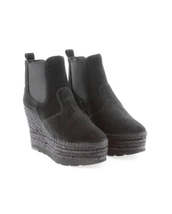 Botin Chelsea en serraje negro Tilo 7