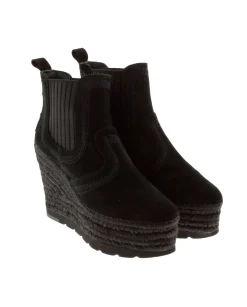 Botin Chelsea en serraje negro Tilo 7