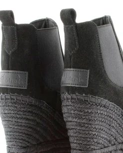 Botin Chelsea en serraje negro Tilo 7