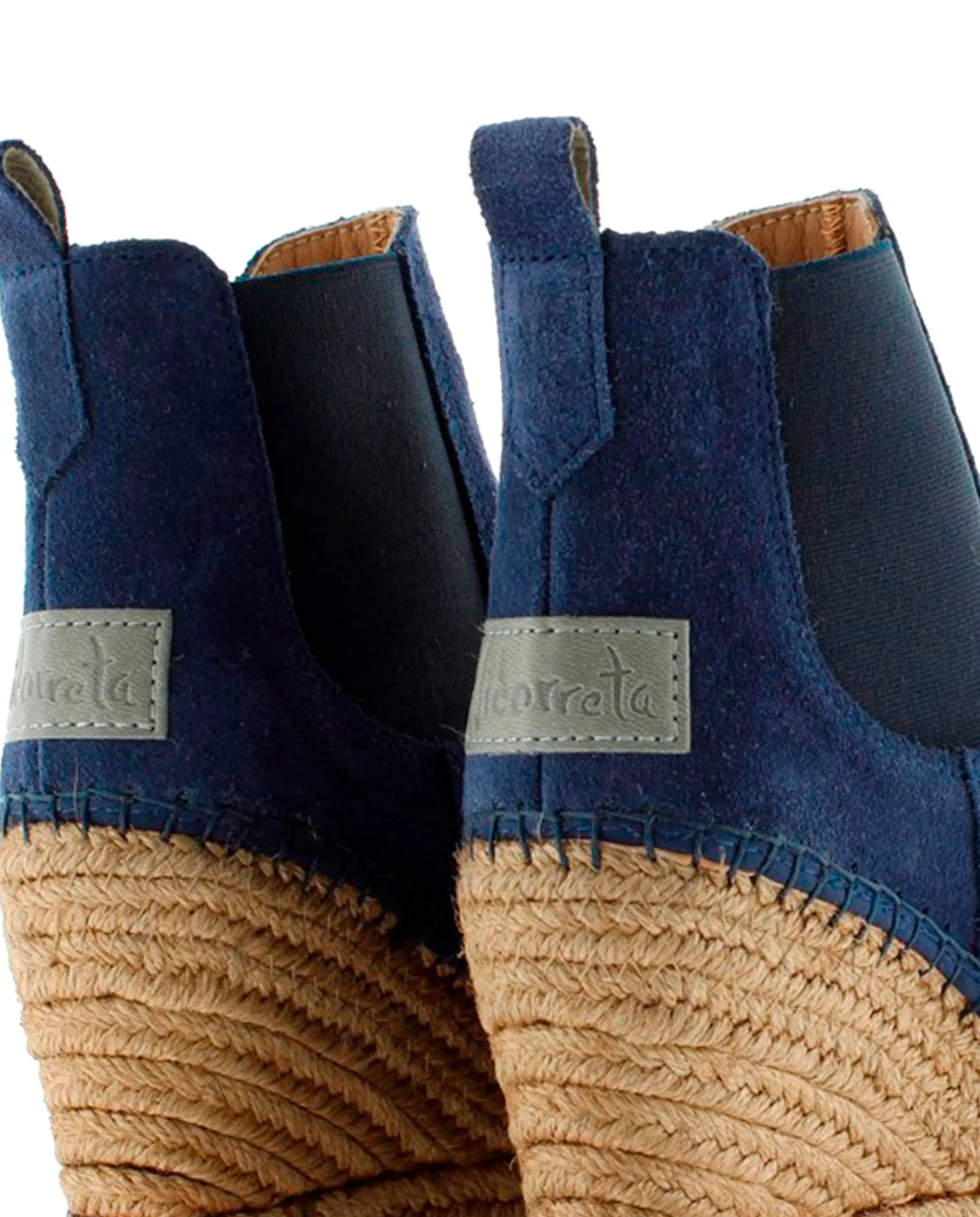 Botin Chelsea en serraje marino Tilo 7