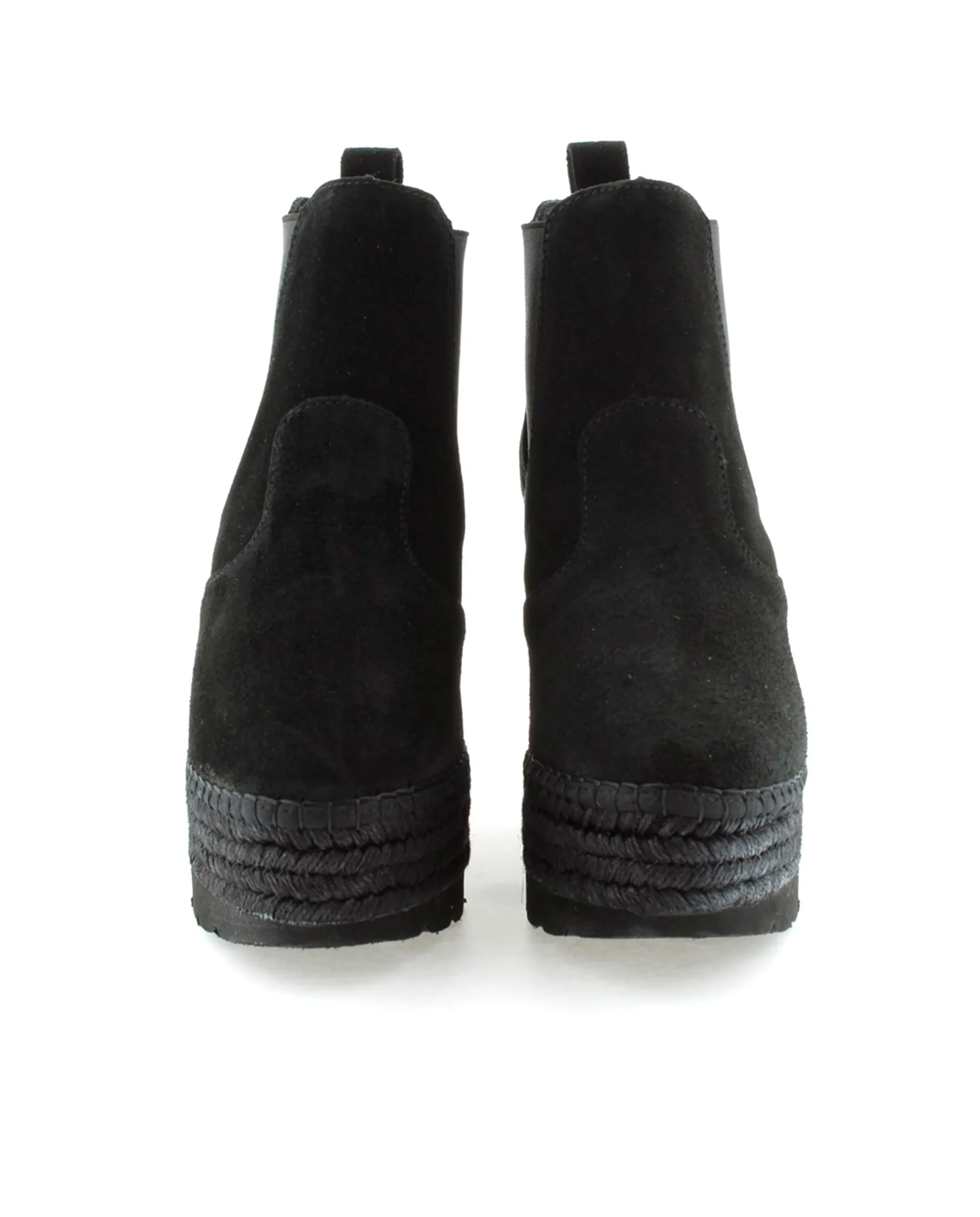 Botin Chelsea en serraje negro Tilo 7