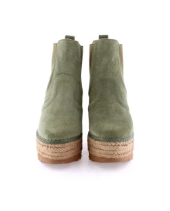 Botin Chelsea en serraje kaki Tilo 7