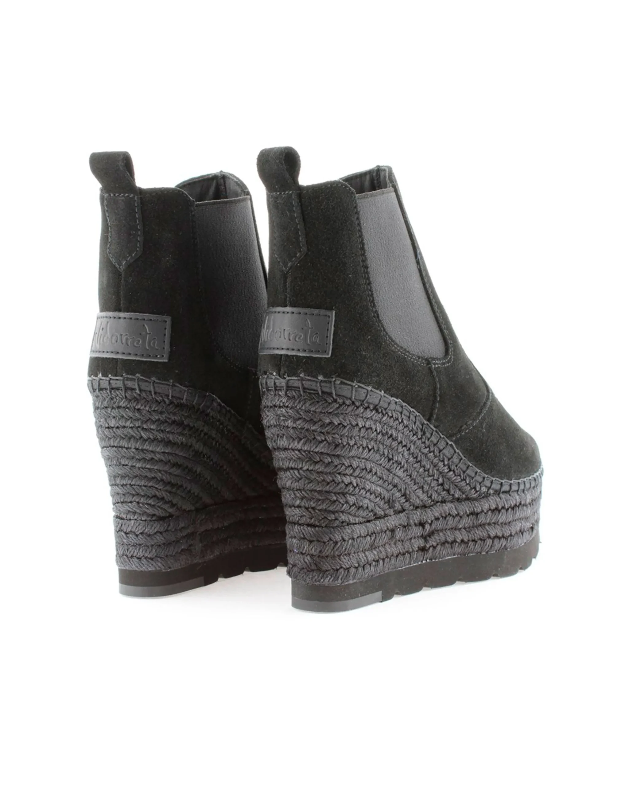 Botin Chelsea en serraje negro Tilo 7