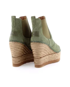 Botin Chelsea en serraje kaki Tilo 7