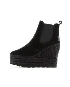 Botin Chelsea en serraje negro Tilo 7