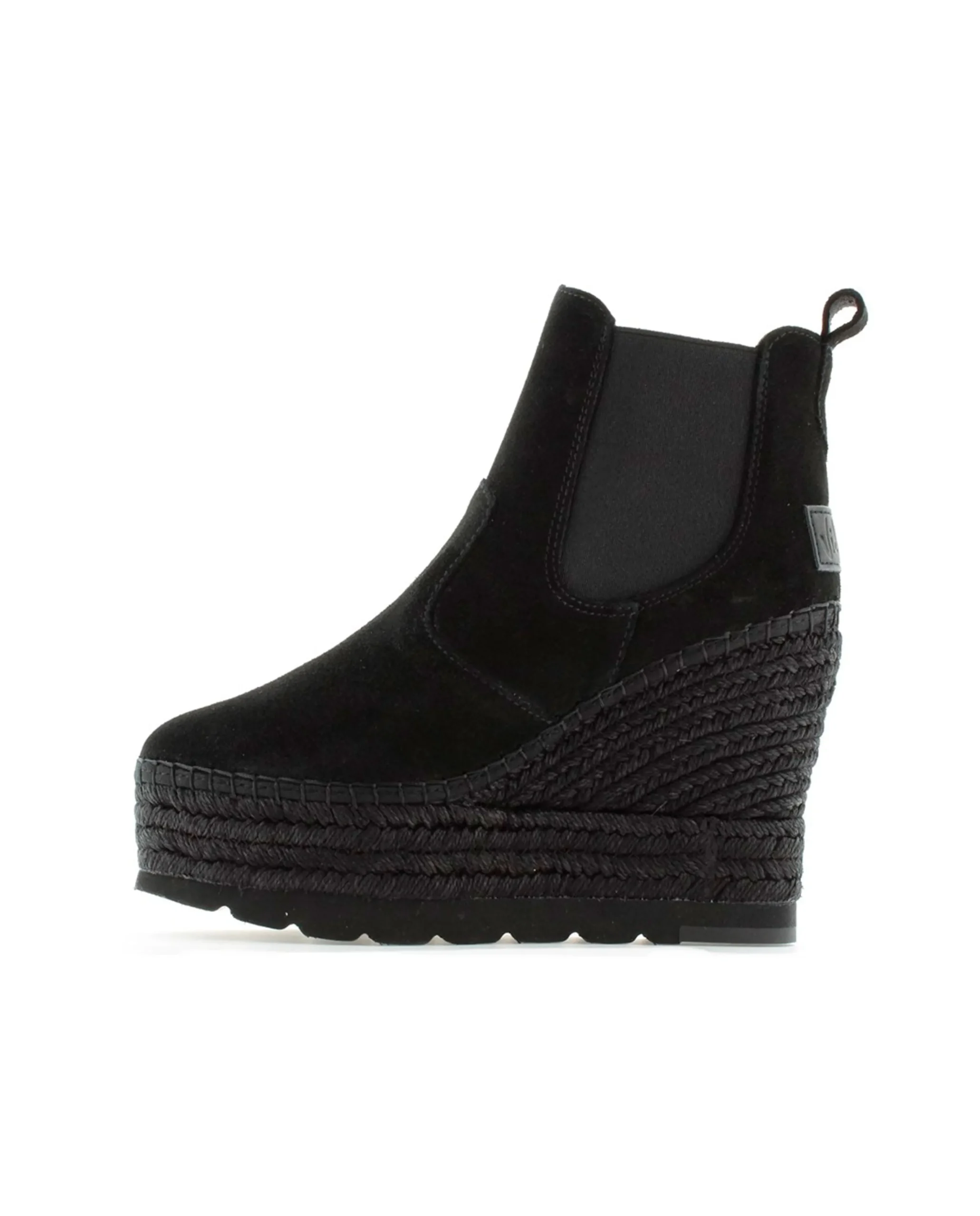 Botin Chelsea en serraje negro Tilo 7