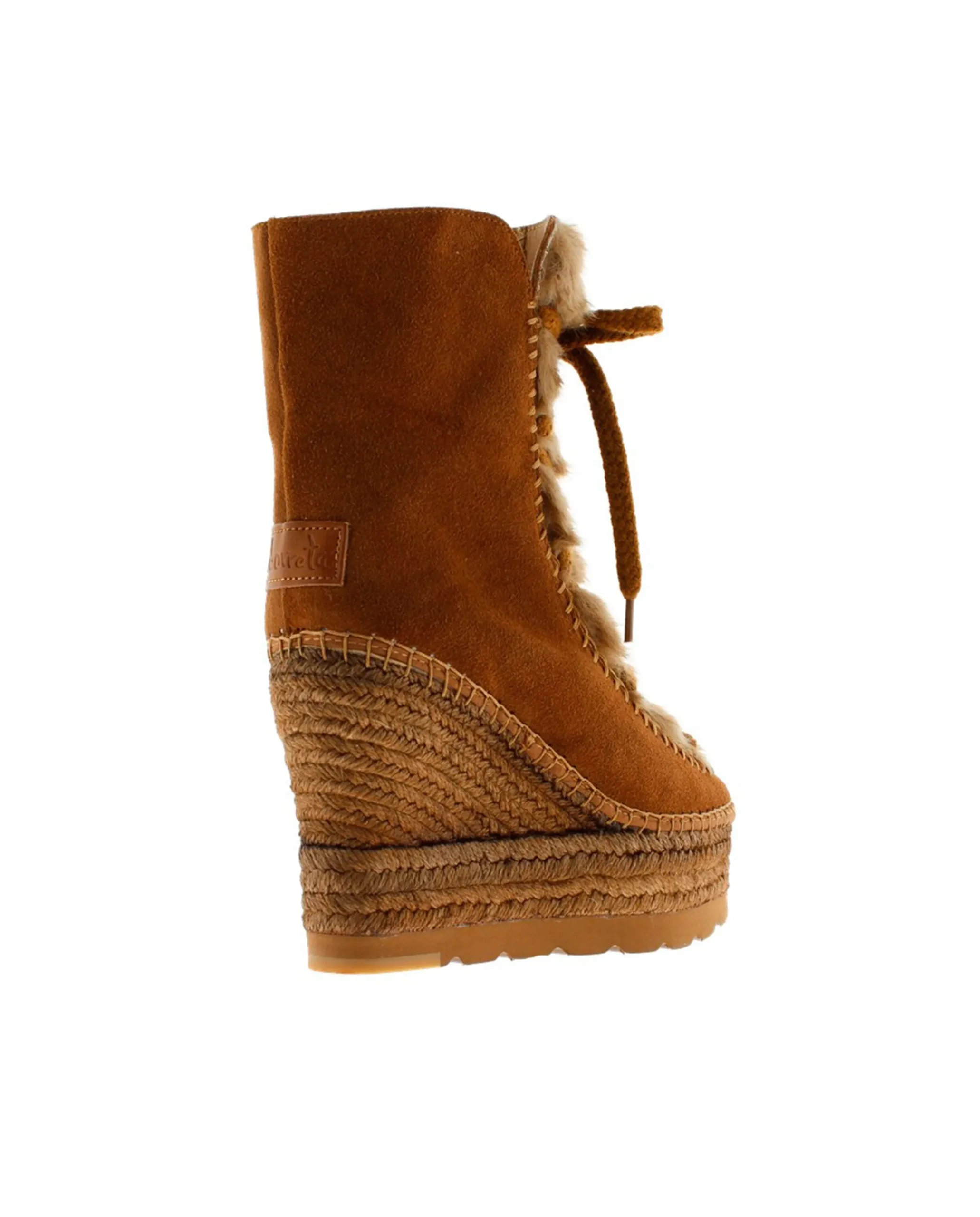 Botin de pelo en serraje cuero Tilo 7