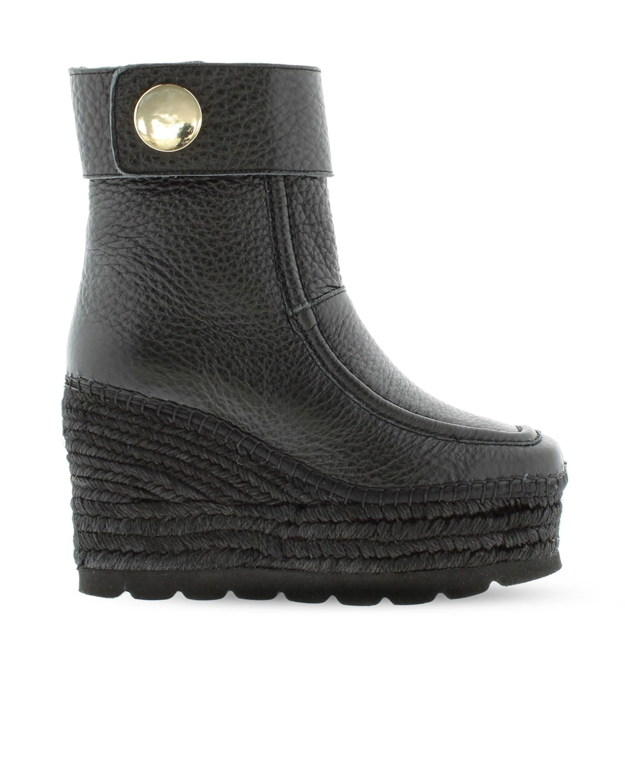 Botin en bost negro Cuba