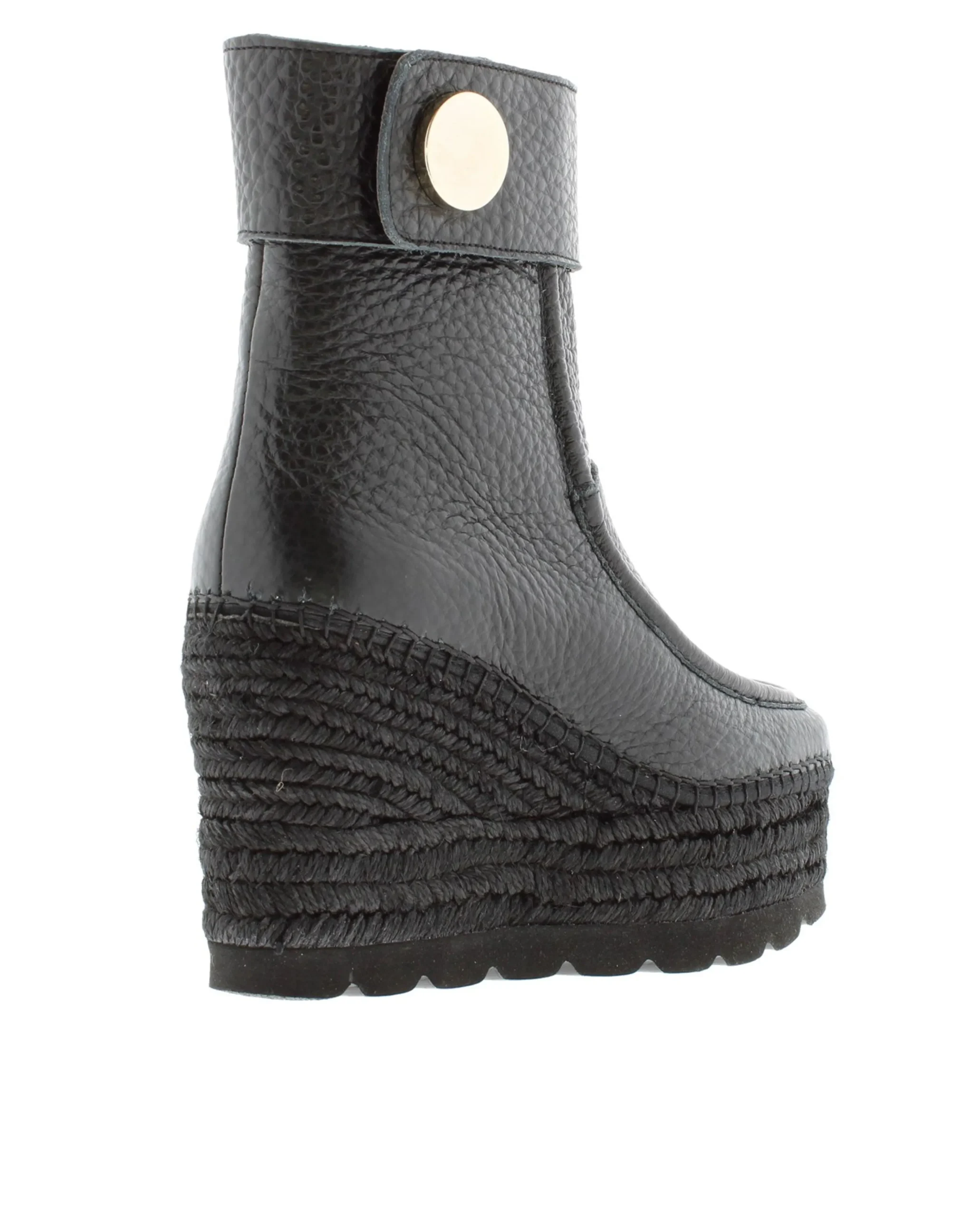 Botin en bost negro Cuba