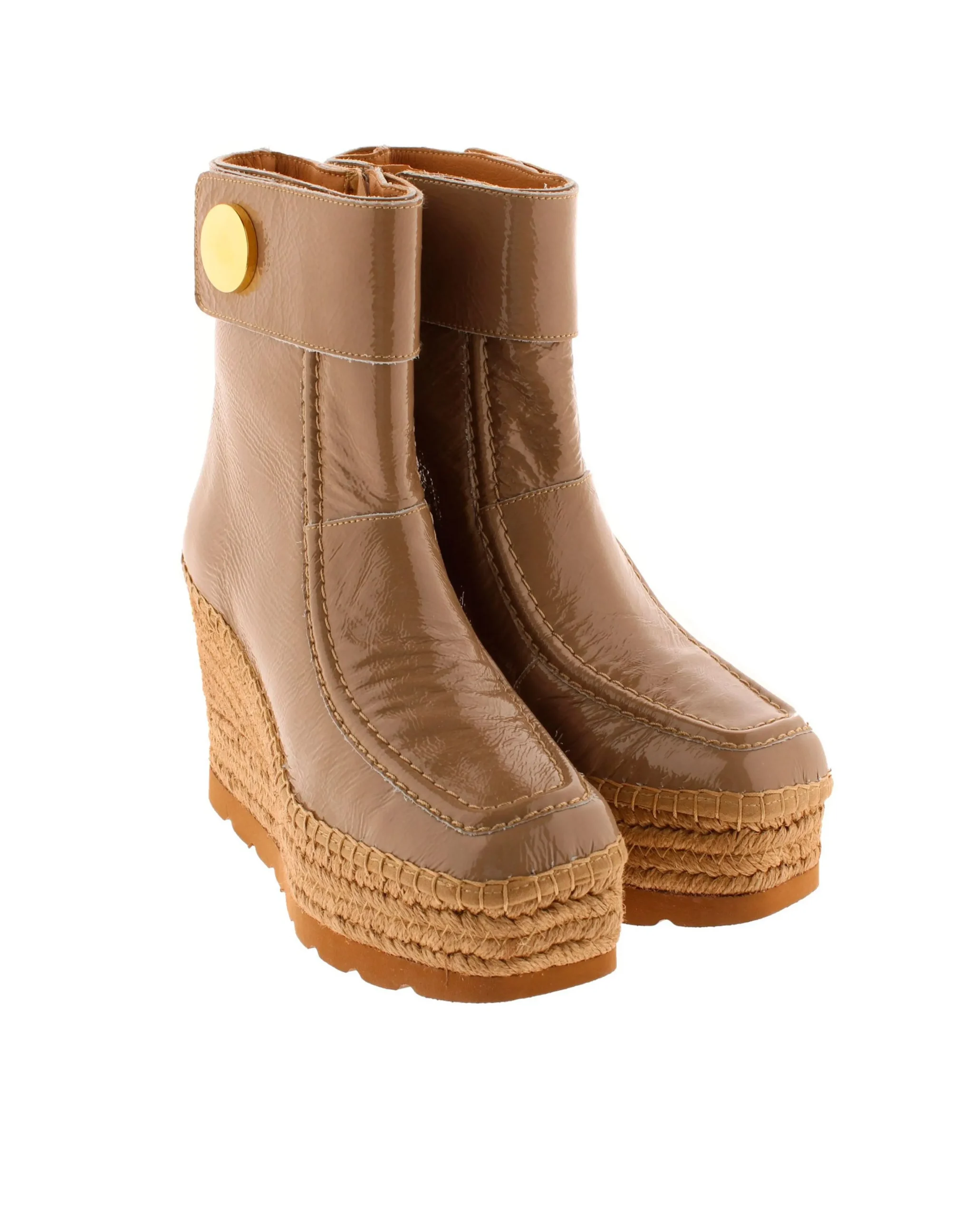 Botin en charol piedra Cuba