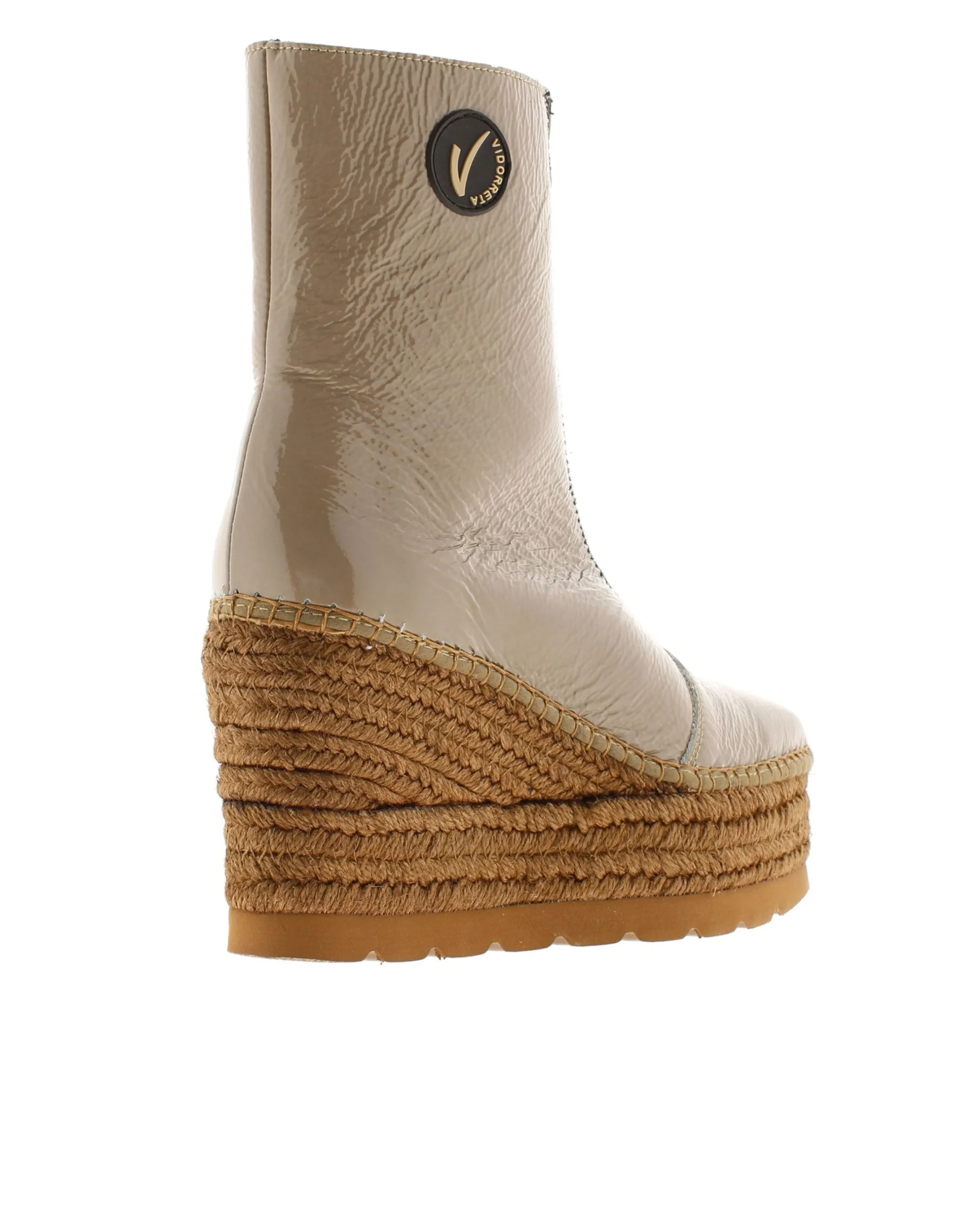 Botin en charol piedra Tilo 5