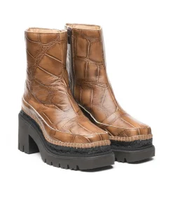 Botin en Cocco Koda cuero Panteta