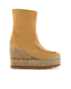 Botin en serraje camel Tilo 5