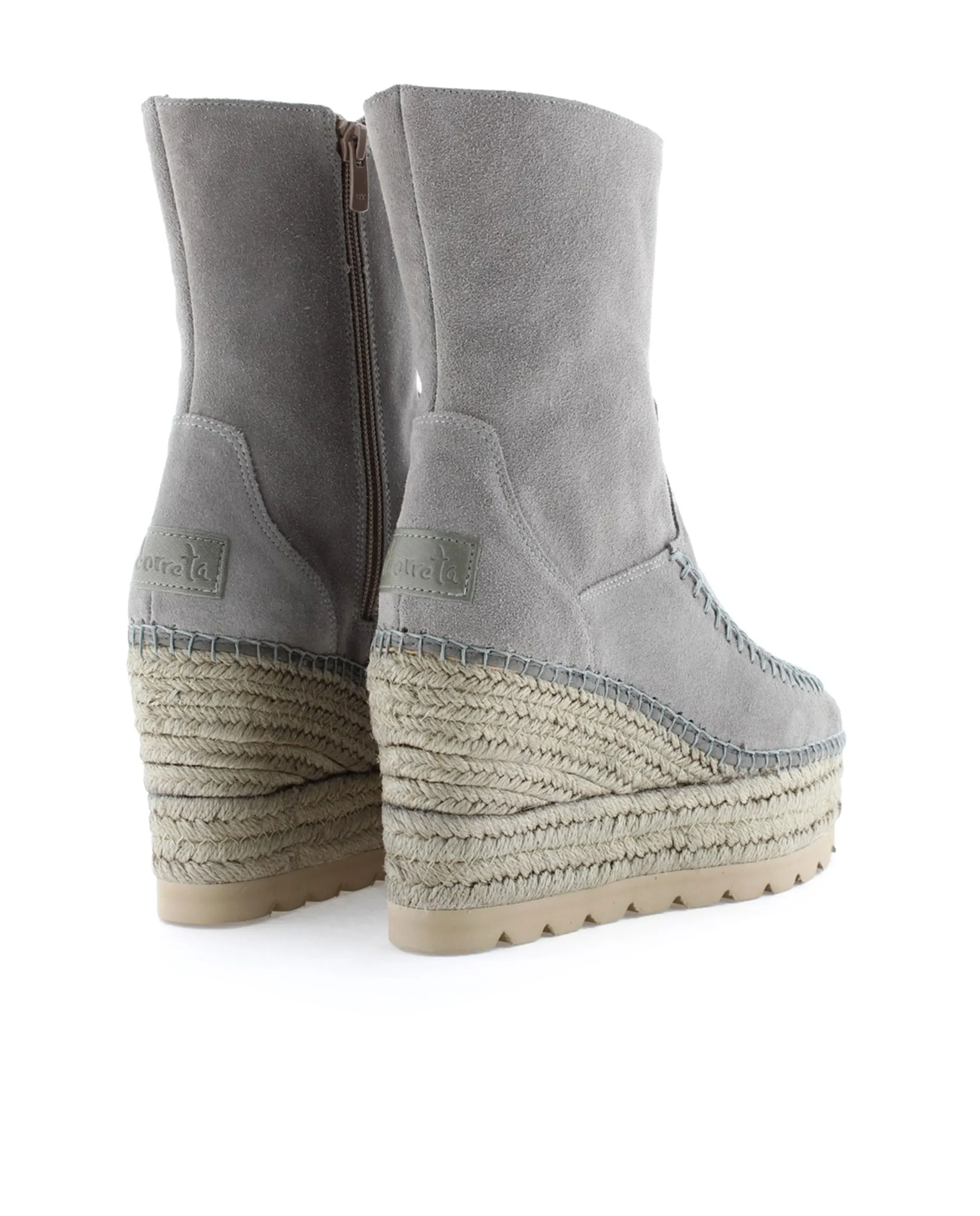 Botin en serraje gris Tilo 5