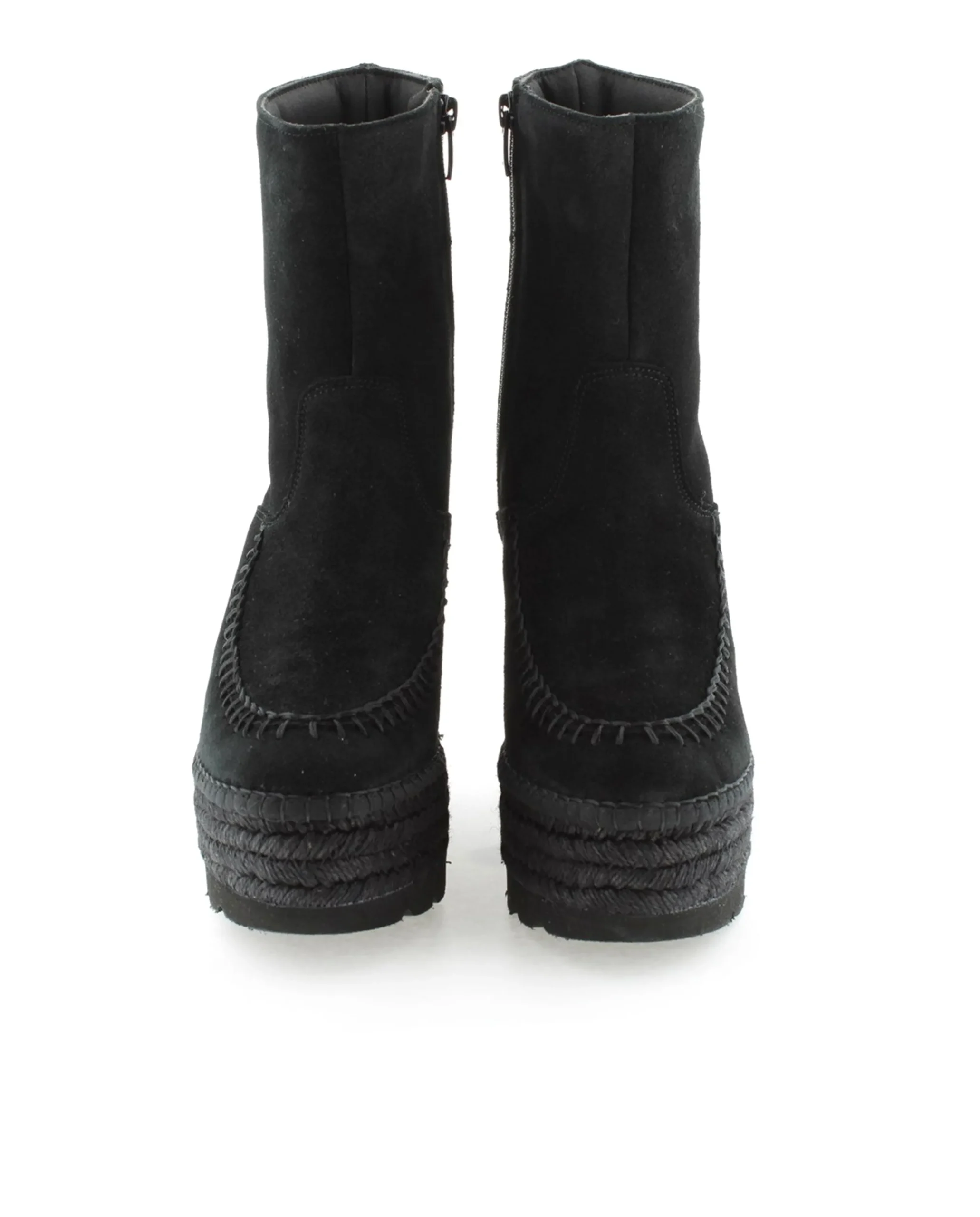 Botin en serraje negro Tilo 5