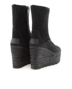 Botin en serraje negro Tilo 5