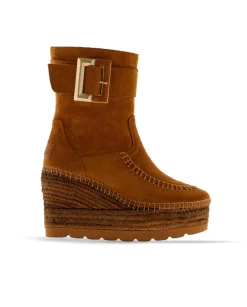 Botin hebilla en serraje cuero Tilo 5