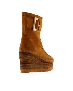 Botin hebilla en serraje cuero Tilo 5