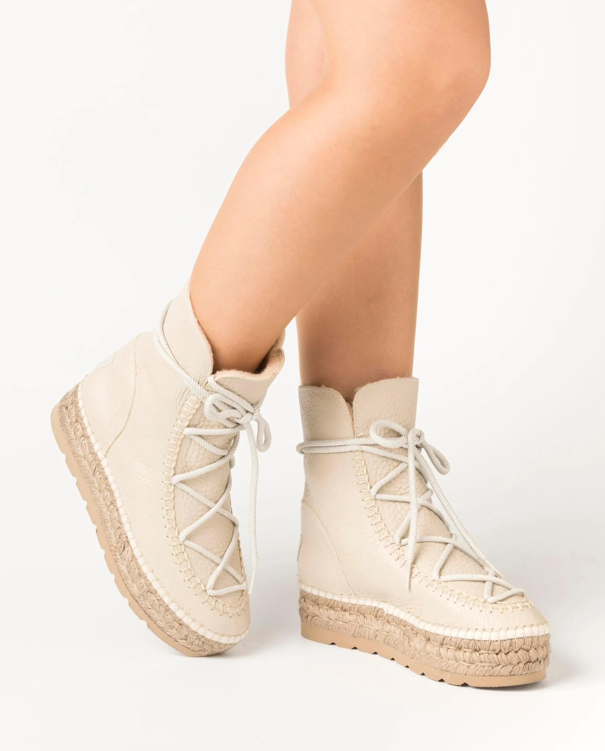 Botin plataforma en bost crudo Merce Doble