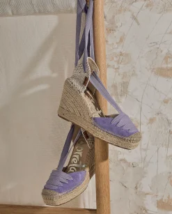 Campesina en serraje lavanda Matisse