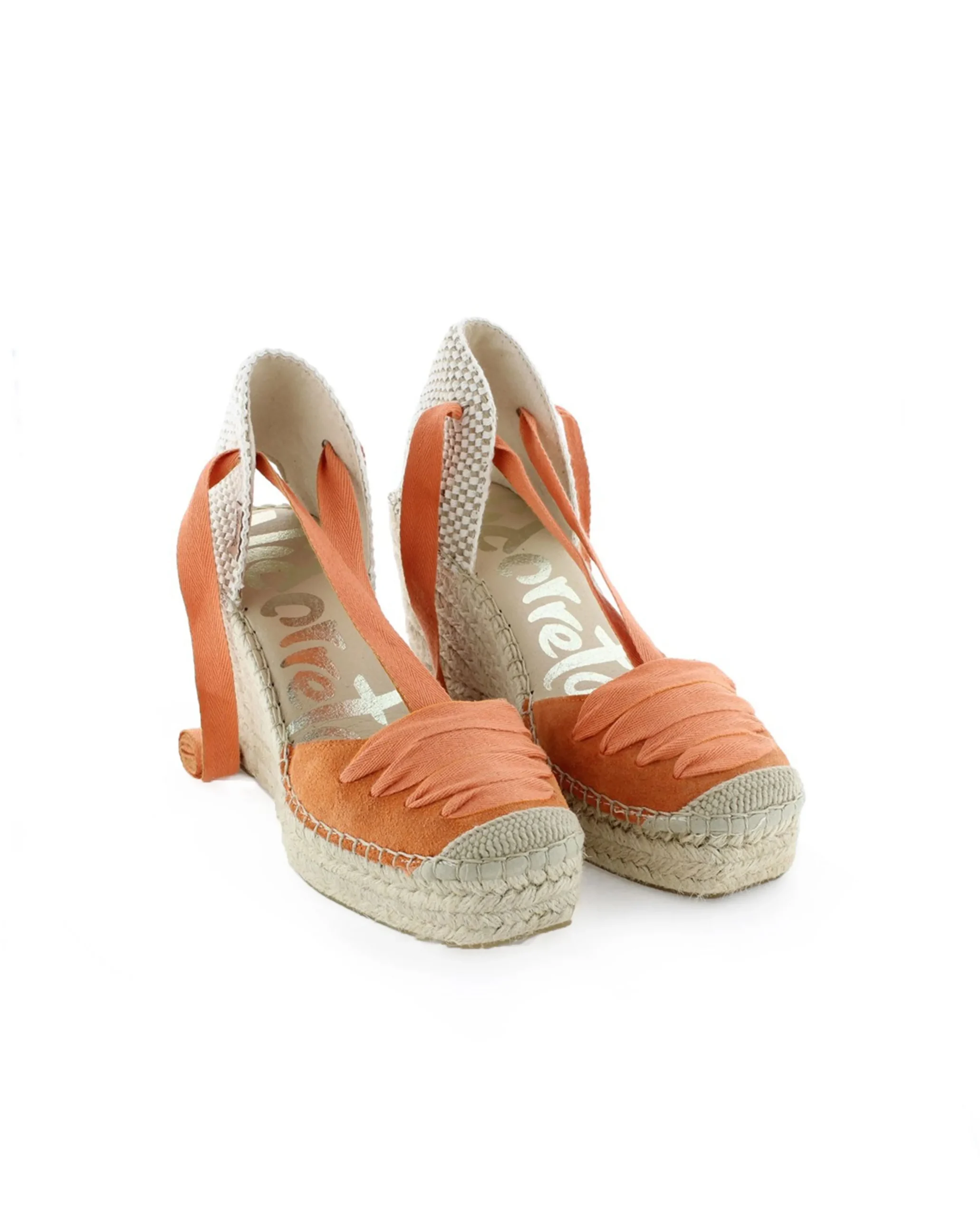 Campesina en serraje naranja Matisse