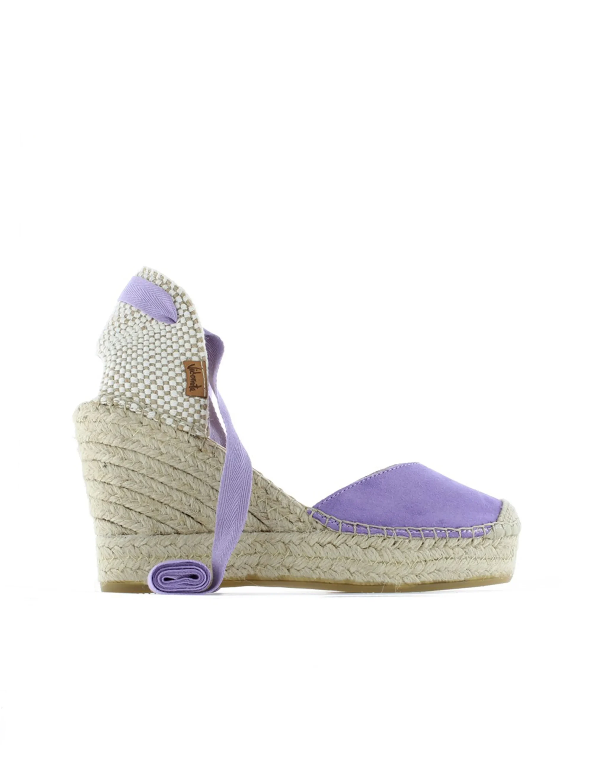 Campesina pico en serraje lavanda Tilo 7