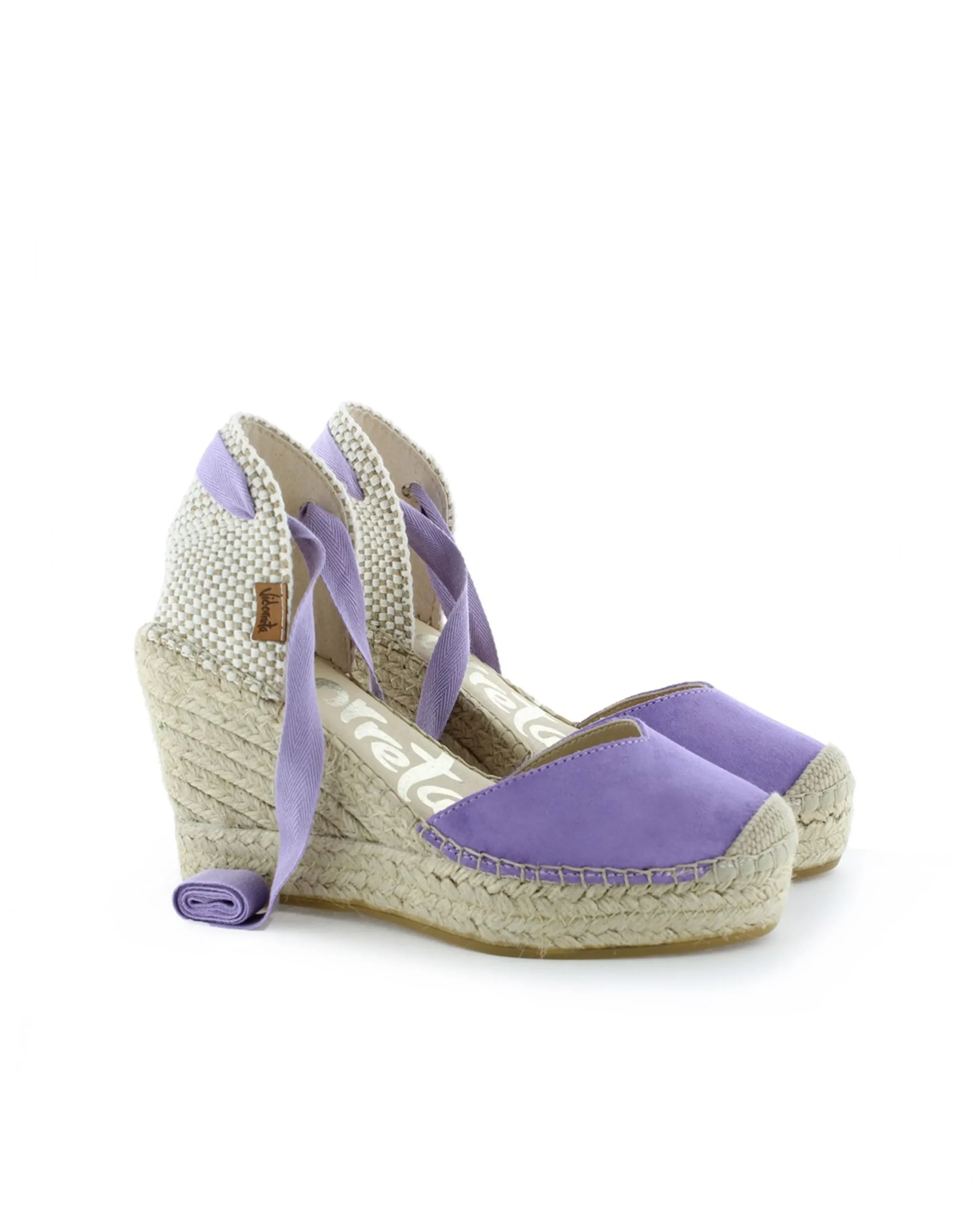 Campesina pico en serraje lavanda Tilo 7