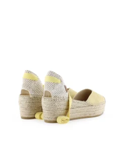 Campesina pico en serraje limón Creta