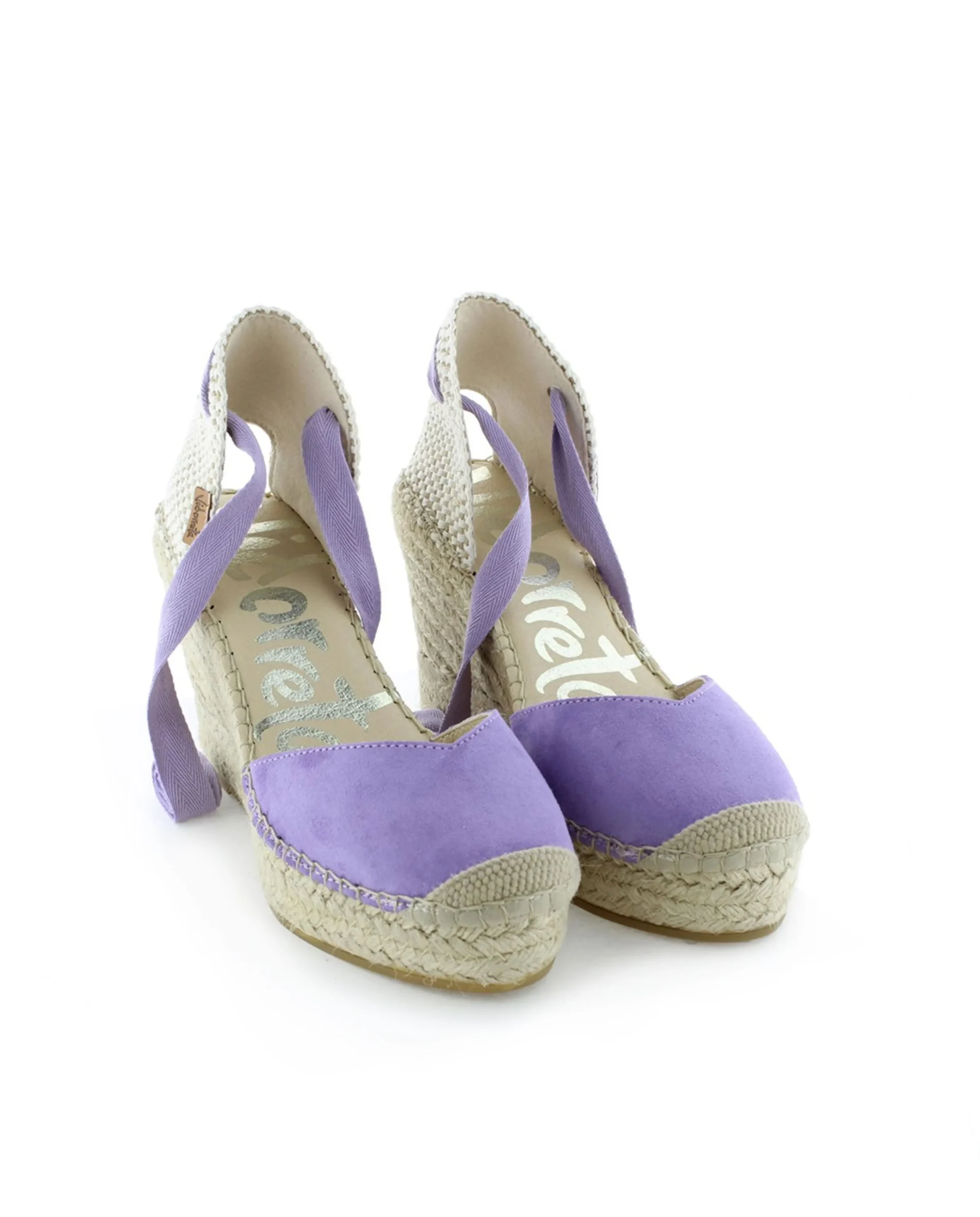 Campesina pico en serraje lavanda Tilo 7