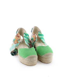 Campesina pico en serraje menta Creta