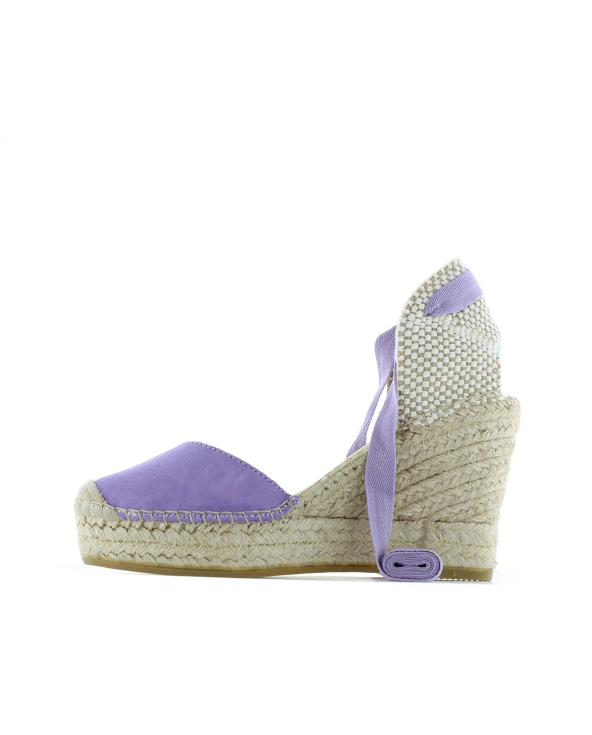 Campesina pico en serraje lavanda Tilo 7