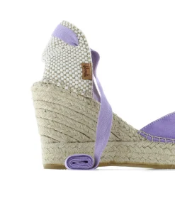 Campesina pico en serraje lavanda Tilo 7